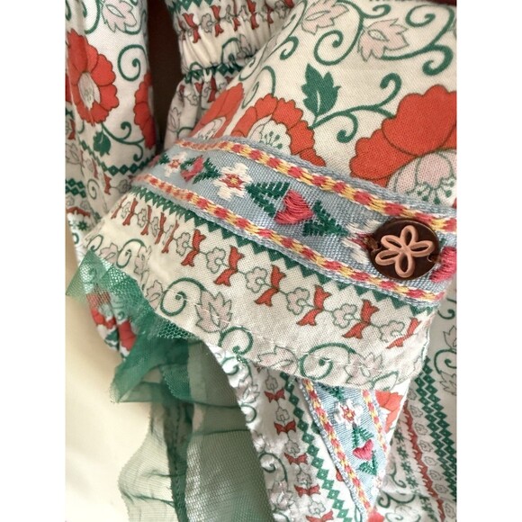 MATILDA JANE Spirited Song Dress Girl's 8 Tulle Hem Rayon Once Upon A Time 435 - Picture 4 of 5